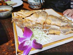 煎焗海鲈一夜情-上楼私房菜(院士路店)