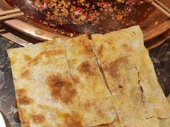 葱油鸡蛋飞饼-老码头火锅(玉林店)