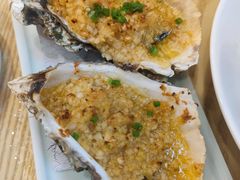 蒜香烤生蚝-船歌·鱼水饺青岛菜(国贸商城店)