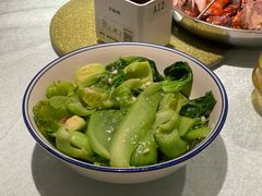 油渣拍蒜水东芥菜-五稻厨房粤西菜(新闻店)