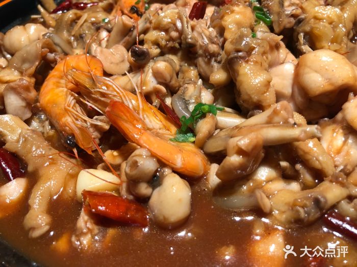 胖哥俩肉蟹煲(公园茂店)-牛蛙煲图片-郑州美食-大众点评网