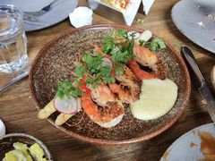 白芦笋配烤虾-BOR Eatery(安福路店)