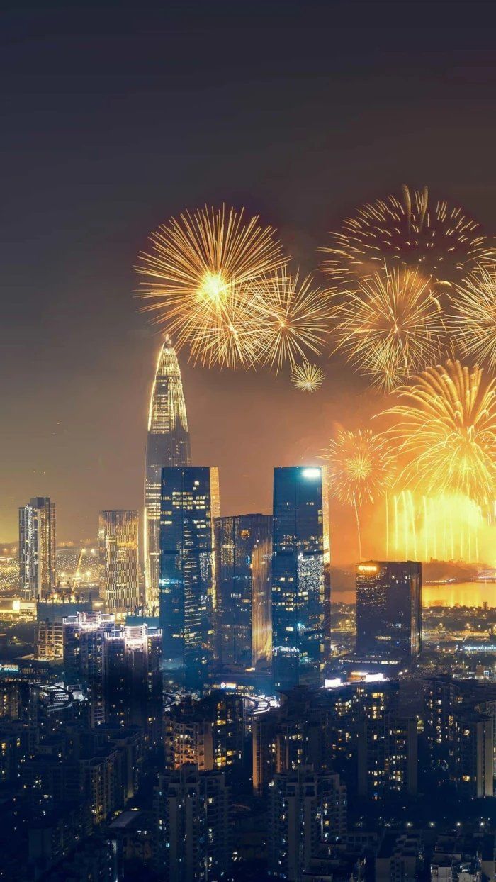 烟花夜 璀璨如梦