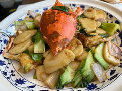 梭子蟹炒年糕-宁波状元楼酒店(和义路店)