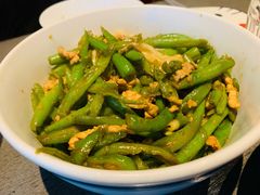 豆角丝炒肉拌转百刀-日上三甘(三里屯店)