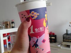 抹茶拿铁-1点点(长龙地铁店)