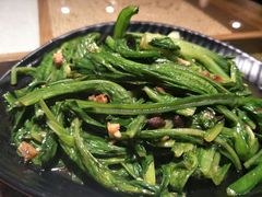 豆豉鲮鱼油麦菜-潮十三潮汕砂锅粥(高新四路大都荟店)