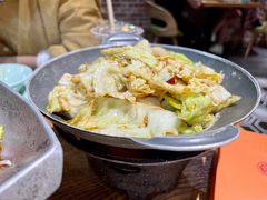 干锅包菜-老妈私房鱼头(欧洲城店)