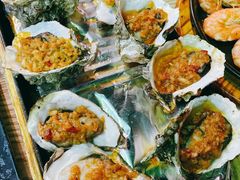 蒜泥生蚝-老东镇啤酒屋海鲜加工·蒸汽海鲜·海鲜烧烤(台东店)