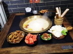 自助取餐区-沸炉重庆老火锅(军事博物馆店)