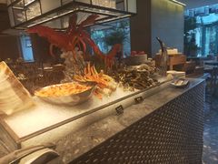 自助取餐区-金海湾自助餐厅(金陵饭店)