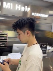 -M1山木造型国潮男士发型定制