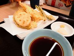 蔬菜天妇罗定食-天ぷら定食まきの(難波千日前店)
