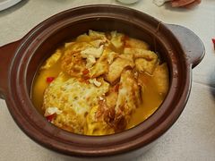 煎豆腐焖荷包蛋-湘桂人酒楼(西便门店)