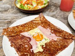 巴黎火腿鸡蛋芝士蘑菇可丽饼-RAC BAR(安福路店)