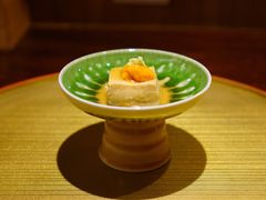鱼肝豆腐配海胆-加奈日本料理