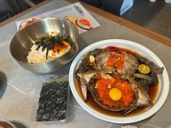 -草家酱蟹炭火烤肉店(珲春南路一店)