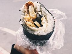 海苔鸡蛋-糯米包油条(武汉大学店)