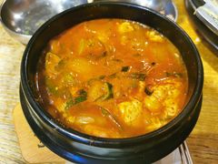 海鲜嫩豆腐汤-姜虎东白丁烤肉(苏州中心店)