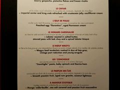 菜单-L'ATELIER de Joel Robuchon(外滩18号店)