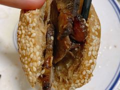烧饼夹肉-永盛斋小吃(故宫店)
