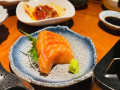 三文鱼刺身-牛玄庵日式寿喜烧·料理店(新源里店)