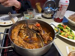 羊蝎子鸳鸯小锅-蝎王府羊蝎子(虎坊桥总店)