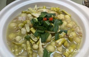 Fresh Bamboo Shoot and Potato Pot