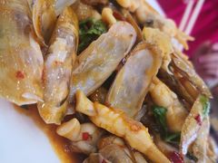 辣炒蛏子-四海鲜渔家菜(黄金海岸店)