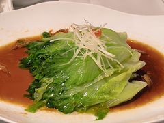 虾干罗马生菜-月福京味斋·烤鸭店·北京菜(鼓楼总店)