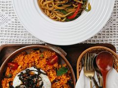 培根意面-几静cafe(基湖店)