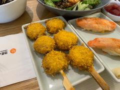 炸口蘑-池奈·咖喱蛋包饭(熙地港店)