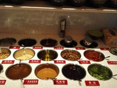 自助调料区-一叶一世界·素食餐厅(锦华万达店)