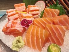三文鱼腩刺身-炙柒Sekinana·精致日料(合生汇店)