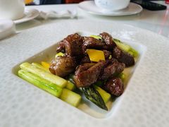 芦笋雪花牛-柳莺湖上·湖景餐厅·江南菜(西湖店)