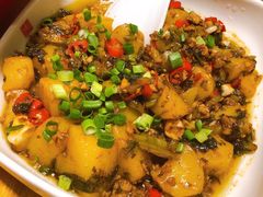 酸辣米豆腐-唐伯虎新派湘菜馆(石夏时代广场店)
