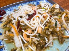 槽菜炒粉干-福州人铭小吃