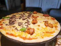 韩式烤牛肉披萨-机器人火炉披萨(爱琴海店)