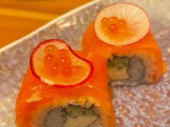 三文鱼寿司-王鼎精致料理铁板烧(世博源店)