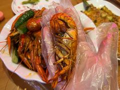 澳洲淡水蓝龙虾-庆峰龙虾烧烤(合肥一店)