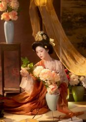 -虞美人古装摄影(汉服体验)