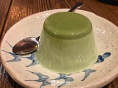 自制招牌抹茶布丁-大雄寿司(中华广场店)