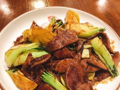 菜梗炒猪肝-菲乐餐厅(三十年经营·湖滨路店)