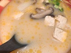 鸡汤小白菜煮豆腐-西贝(金桥店)