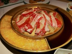 澳洲牛五花锅-猪啊牛呀羊啊铜盘烤肉(正大广场店)