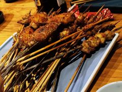 香辣鸡翅-小俩口烧烤东北菜(双井店)