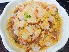 金针粉丝凤尾虾-刘胖子家常菜·蹄花焖藕(中央花园店)