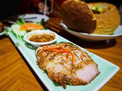 炭烧猪颈肉-mango tree芒果树泰国餐厅(青岛万象城店)