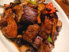 杭州茄子炒牛柳粒-北京柏悦酒店·锦庭餐厅Dining Room