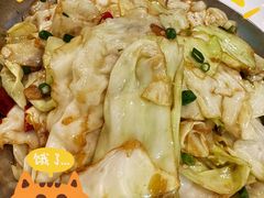 铁板手撕包菜-农家湘菜(安亭店)